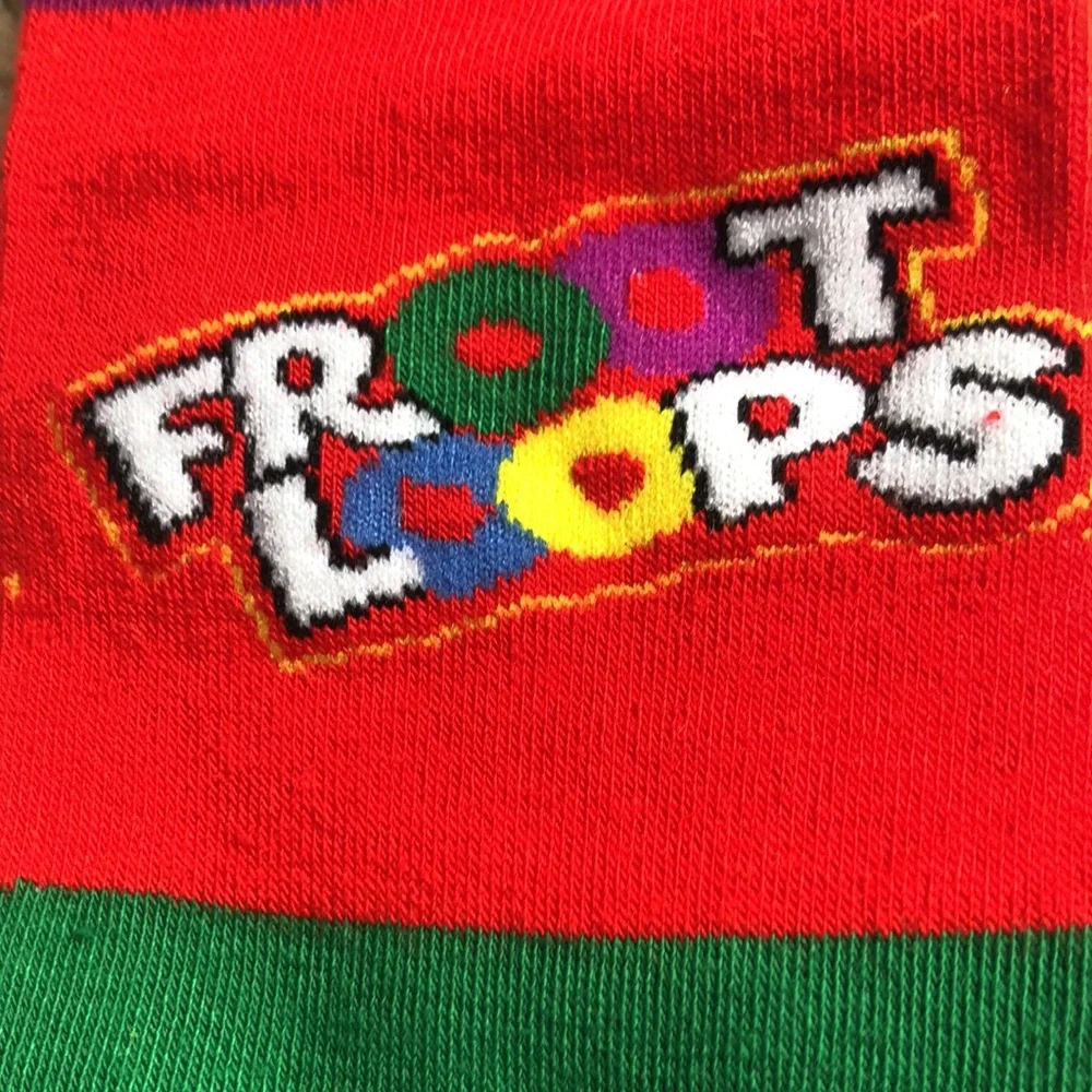 Kellogg’s FROOT LOOPS Men’s Crew Crazy Socks
